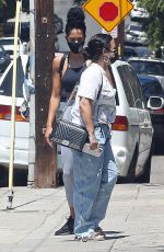 DEMI LOVATO Vearing a Mask Out in Los Angeles 08/26/2020