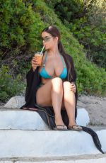 DEMI ROSE MAWBY in Bikini Out on the Beach in Ibiza 08/20/2020