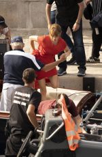 DIANA GOMEZ on the Set of Money Heist in Copenhagen 08/06/2020