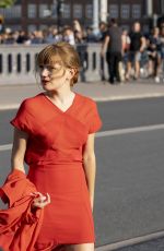 DIANA GOMEZ on the Set of Money Heist in Copenhagen 08/06/2020