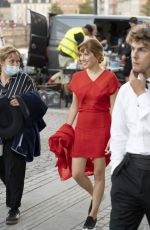 DIANA GOMEZ on the Set of Money Heist in Copenhagen 08/06/2020