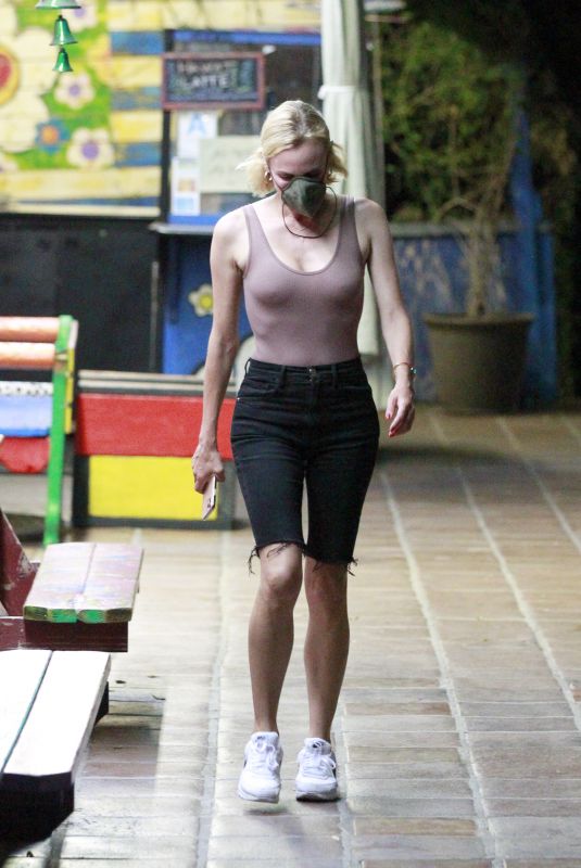 DIANE KRUGER in Tights Out and About in Los Angeles 08/19/2020