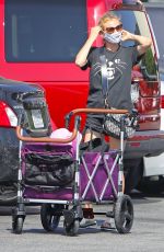 DIANE KRUGER Shopping at Farmers Market in Los Angeles 08/28/2020