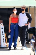 DUA LIPA and Anwar Hadid at Nobu in Malibu 08/30/2020