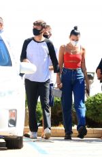 DUA LIPA and Anwar Hadid at Nobu in Malibu 08/30/2020