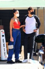 DUA LIPA and Anwar Hadid at Nobu in Malibu 08/30/2020