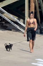 DUA LIPA and Anwar Hadid Out at a Beach in Malibu 08/23/2020