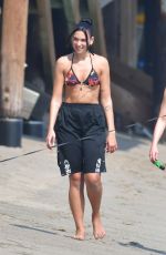 DUA LIPA and Anwar Hadid Out at a Beach in Malibu 08/23/2020
