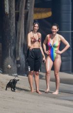 DUA LIPA and Anwar Hadid Out at a Beach in Malibu 08/23/2020