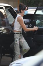 DUA LIPA Arrives at Soho House in Malibu 08/18/2020
