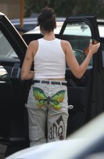 DUA LIPA Arrives at Soho House in Malibu 08/18/2020