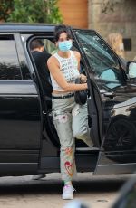 DUA LIPA Arrives at Soho House in Malibu 08/18/2020