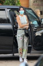 DUA LIPA Arrives at Soho House in Malibu 08/18/2020