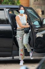 DUA LIPA Arrives at Soho House in Malibu 08/18/2020