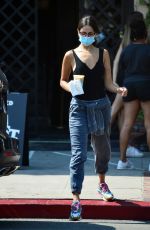 EIZA GONZALEZ Out for Iced Coffee in West Hollywood 08/20/2020