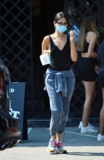 EIZA GONZALEZ Out for Iced Coffee in West Hollywood 08/20/2020