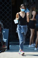 EIZA GONZALEZ Out for Iced Coffee in West Hollywood 08/20/2020