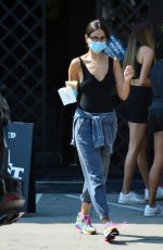 EIZA GONZALEZ Out for Iced Coffee in West Hollywood 08/20/2020