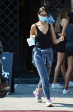 EIZA GONZALEZ Out for Iced Coffee in West Hollywood 08/20/2020