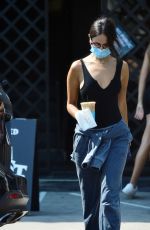 EIZA GONZALEZ Out for Iced Coffee in West Hollywood 08/20/2020