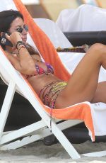 ELISABETTA GREGORACI in Bikini at a Beach in Forte Dei Marmi 08/23/2020