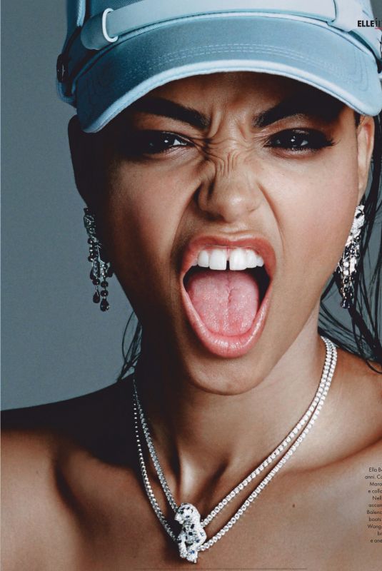 ELLA BALINSKA in Elle Magazine, Italy August 2020