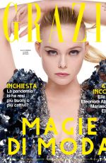 ELLE FANNING in Grazia Magazine, Italy August 2020