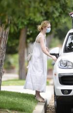 ELLE FANNING Out and About in Los Angeles 08/15/2020