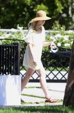 ELLE FANNING Out at a Park in Los Angeles 08/02/2020