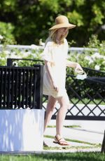 ELLE FANNING Out at a Park in Los Angeles 08/02/2020