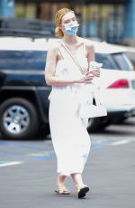 ELLE FANNING Out Shopping in Los Angeles 08/17/2020