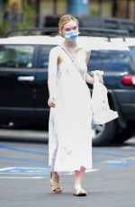 ELLE FANNING Out Shopping in Los Angeles 08/17/2020