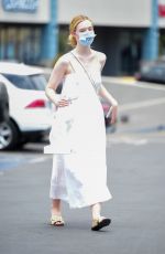 ELLE FANNING Out Shopping in Los Angeles 08/17/2020