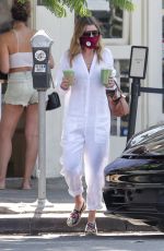 ELLEN POMPEO Out for Juice in Los Feliz 08/28/2020