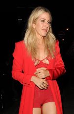 ELLIE GOULDING Leaves V&A Museum in London 08/26/2020