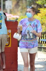 ELSA HOSK and Tom Daly Out for Breakfast in Los Angeles 08/25/2020