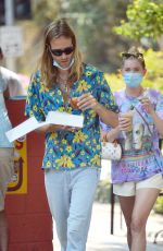 ELSA HOSK and Tom Daly Out for Breakfast in Los Angeles 08/25/2020