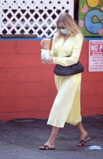 ELSA HOSK Out for Iced Coffee in Los Angeles 08/28/2020