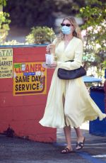 ELSA HOSK Out for Iced Coffee in Los Angeles 08/28/2020