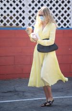 ELSA HOSK Out for Iced Coffee in Los Angeles 08/28/2020