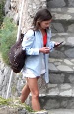 EMILIA CLARKE on Vacation in Italy 08/09/2020