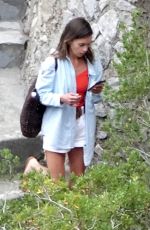 EMILIA CLARKE on Vacation in Italy 08/09/2020