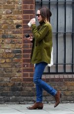 EMILIA CLARKE Shopping at Planet Organic in London 08/24/2020