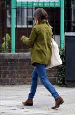 EMILIA CLARKE Shopping at Planet Organic in London 08/24/2020