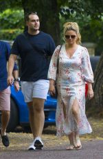 EMILY ATACK Out for Lunch at Flask Pub in Highgate 08/02/2020