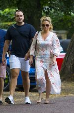 EMILY ATACK Out for Lunch at Flask Pub in Highgate 08/02/2020