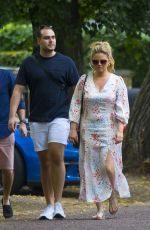 EMILY ATACK Out for Lunch at Flask Pub in Highgate 08/02/2020