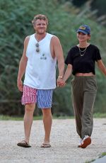 EMILY RATAJKOWSKI and Sebastian Bear McClard Out in The Hamptons 08/13/2020