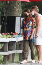 EMILY RATAJKOWSKI and Sebastian Bear McClard Out Shopping in New York 08/29/2020