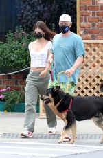 EMILY RATAJKOWSKI and Sebastian Bear McClard Out with Their Dog in New York 08/06/2020